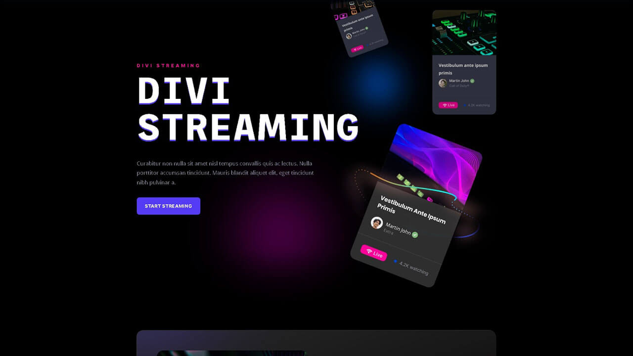 Streaming